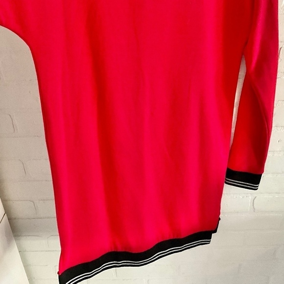Fourteenth Place Mini dress Red/black/white Longsleeve Blokecore XS - Picture 5 of 9
